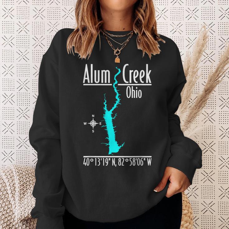 Modern Alum Creek Ohio Sweatshirt Gifts for Her