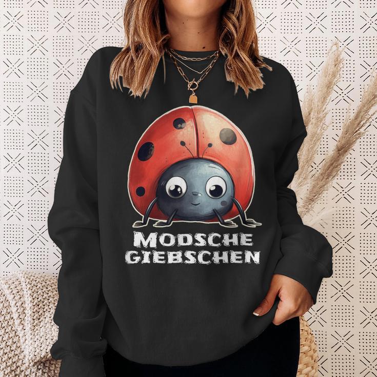 Modschegiebchen Saxon Ladybird Sweatshirt Geschenke für Sie