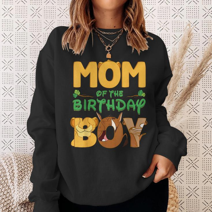 Mom And Dad Birthday Boy Lion Family Matching Sweatshirt Gifts for Her