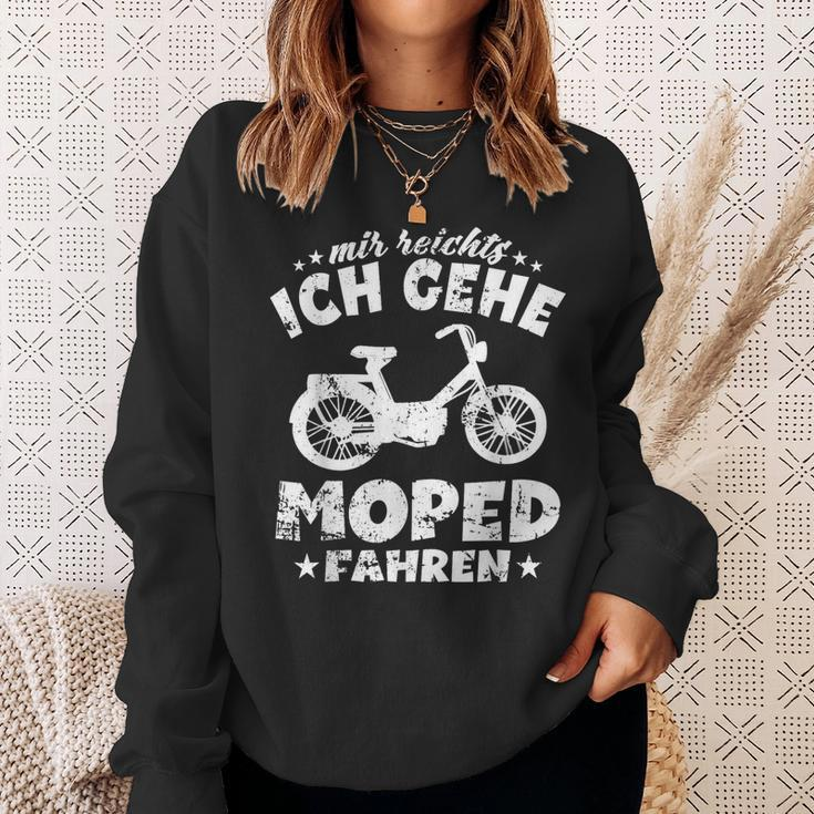 Moped Mir Reichts Ich Gehe Moped Sweatshirt Geschenke für Sie