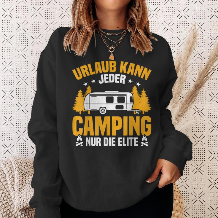 Motorhome Vacation Kann Jeder Camping Die Elite Camper Sweatshirt Geschenke für Sie