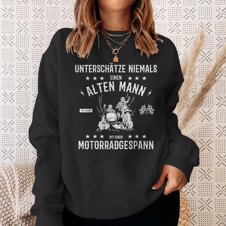 Motorrad Gespann Beiwagen Motorradfahrer Slogan Sweatshirt Geschenke für Sie