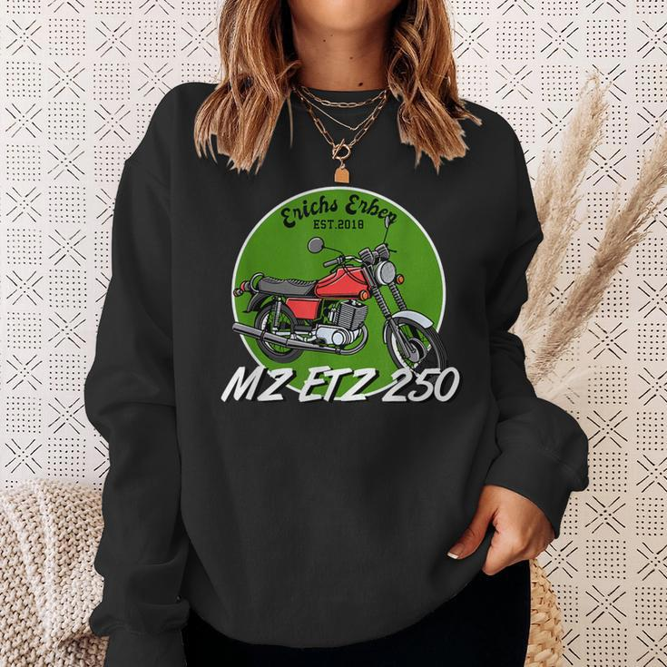 MZ ETZ 250 Vintage Motorrad Fan Sweatshirt, Erich Ebner Edition Geschenke für Sie