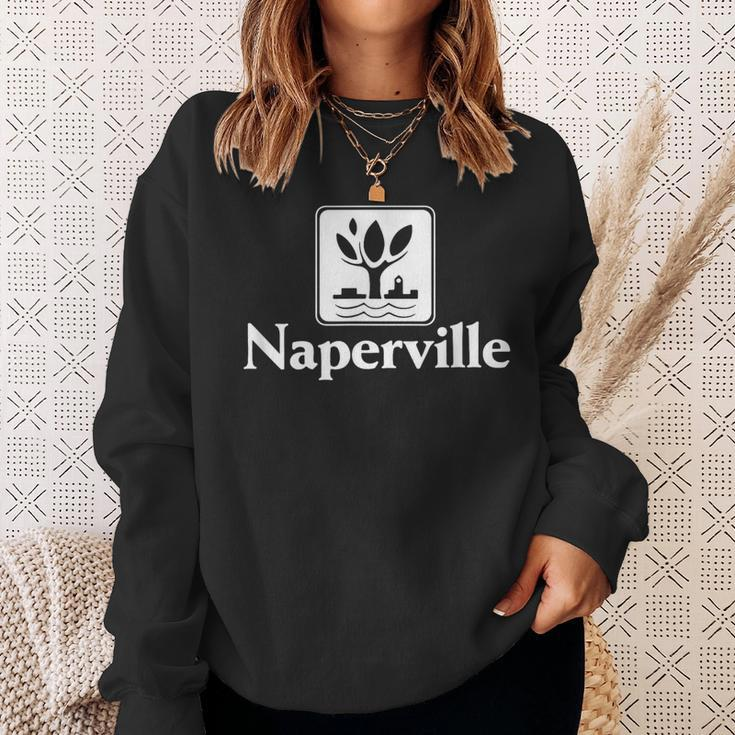 Naperville Illinois Sweatshirt Gifts for Her