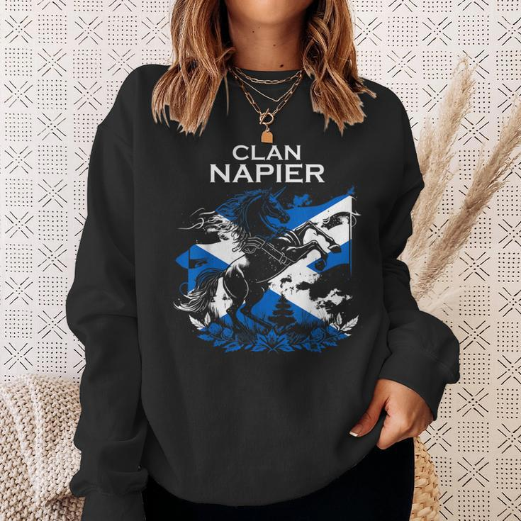 Napier Clan Family Last Name Scotland Scottish Sweatshirt Gifts for Her