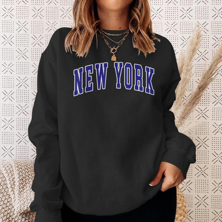 New York Text Sweatshirt Gifts for Her