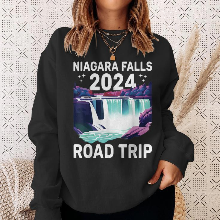 Niagara Falls Road Trip 2024 Summer Vacation Niagara Sweatshirt Gifts for Her