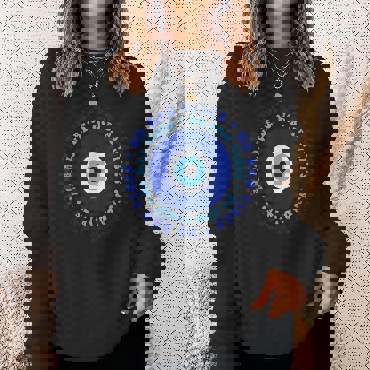 No Badibes Mauvais Œil Turc Mauvais Œil Nazar Mauvais Œil Grec Sweater e Cadeaux pour elle