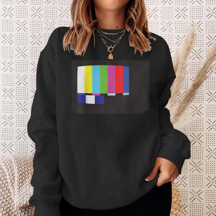 No Signal 70S 80S Television Screen Retro Vintage Tv Sweatshirt Gifts for Her