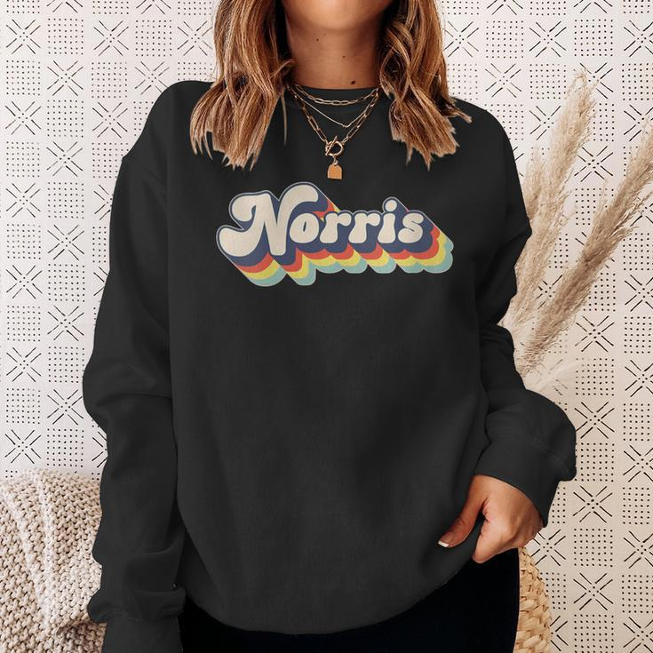 Norris Family Name Personalized Surname Norris Sweatshirt Gifts for Her