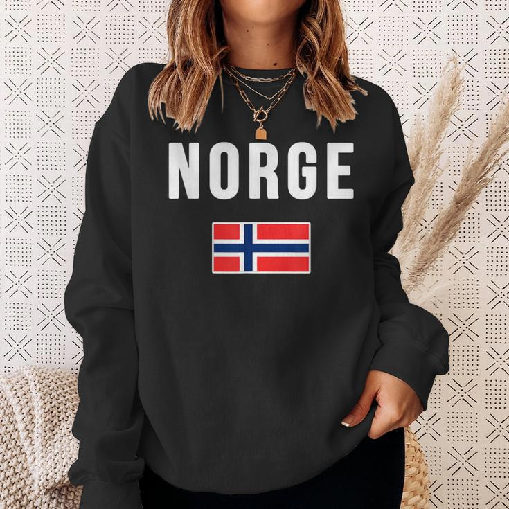 Norwegian Flag Norwegian Flag Sweatshirt Geschenke für Sie
