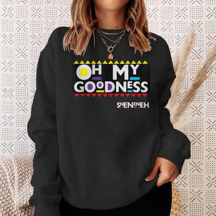 Oh My Goodness 90'S Black Sitcom Lover Urban Clothing Sweatshirt Gifts for Her