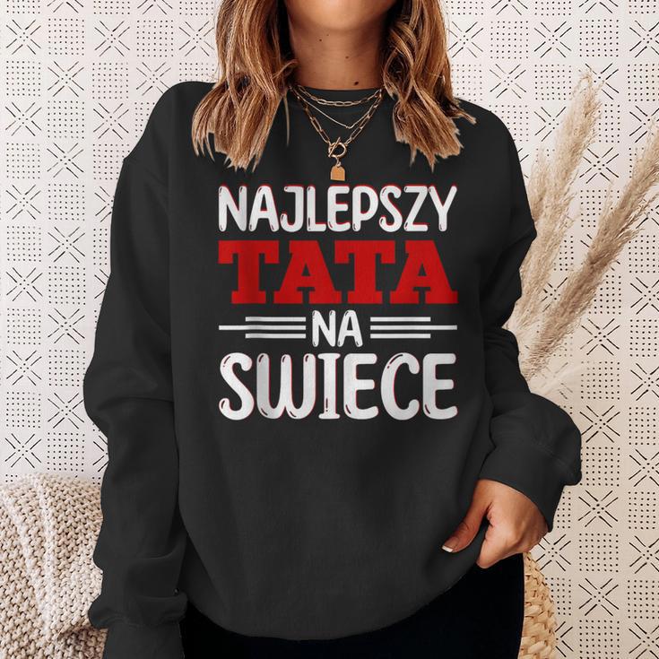 Ojciec Tataater Polska Polnischer Papa Spruch Geschenk Sweatshirt Geschenke für Sie