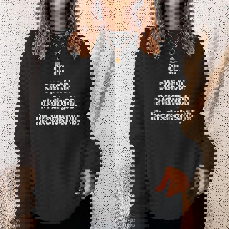 Old 40Th 50Th 60Th 70Th 80Th Birthday Father's Day Sweatshirt Gifts for Her