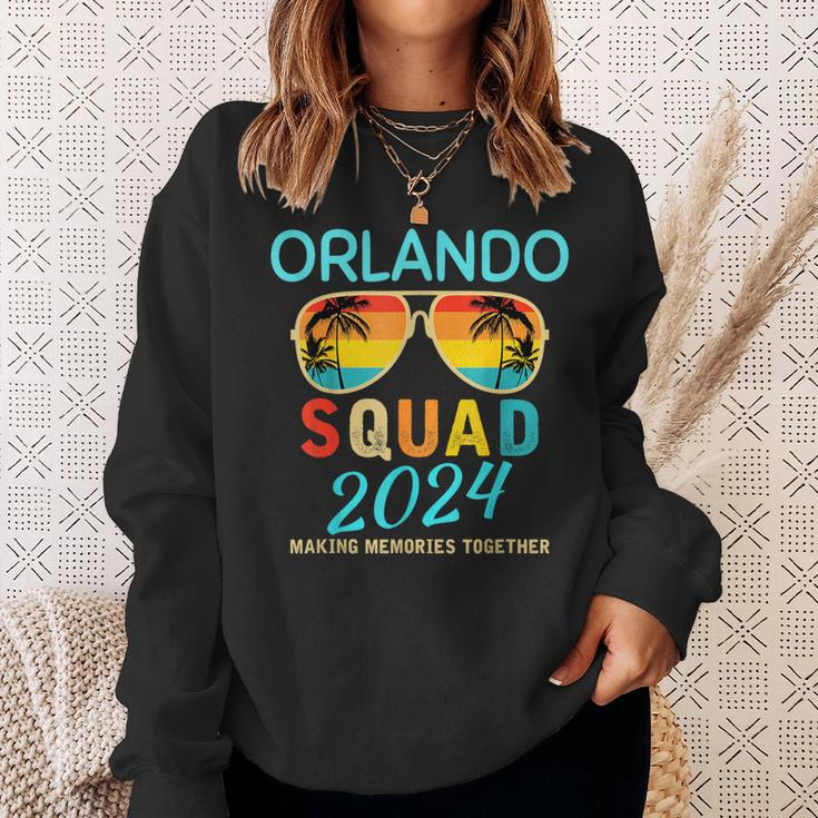 Orlando 2024 Vacation Squad Florida Matching Group Sweatshirt Gifts for Her