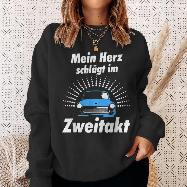 Ostdeutschland Ossi Two Stroke Trabbi Idea Sweatshirt Geschenke für Sie