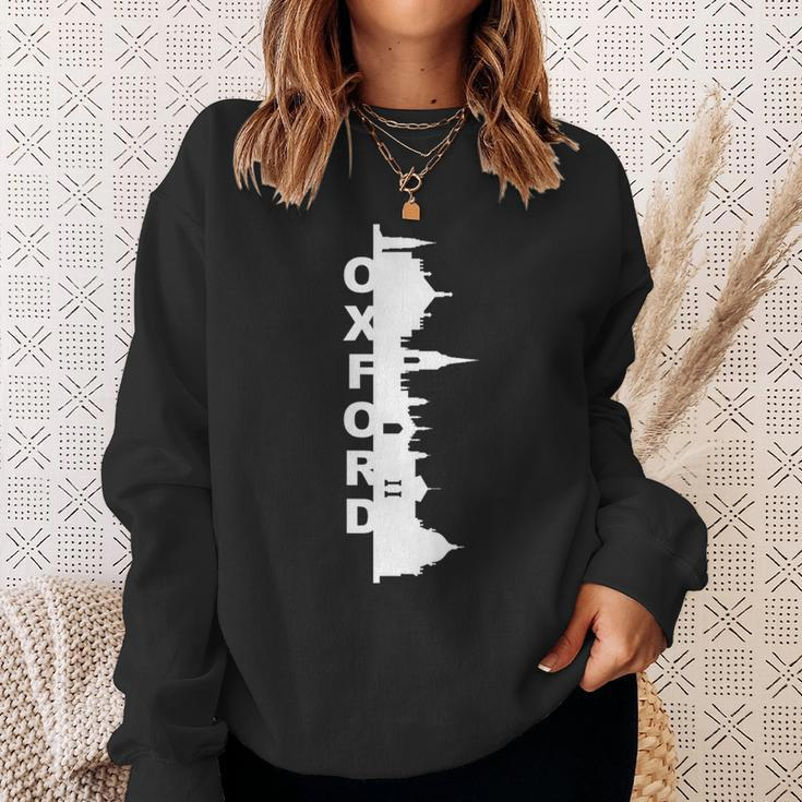 Oxford Skyline United Kingdom Of Great Britain Sweatshirt Gifts for Her