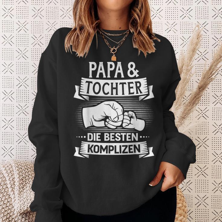 Papa & Tochter Besten Komplizen Zumatertag Und Geburtstag Sweatshirt Geschenke für Sie