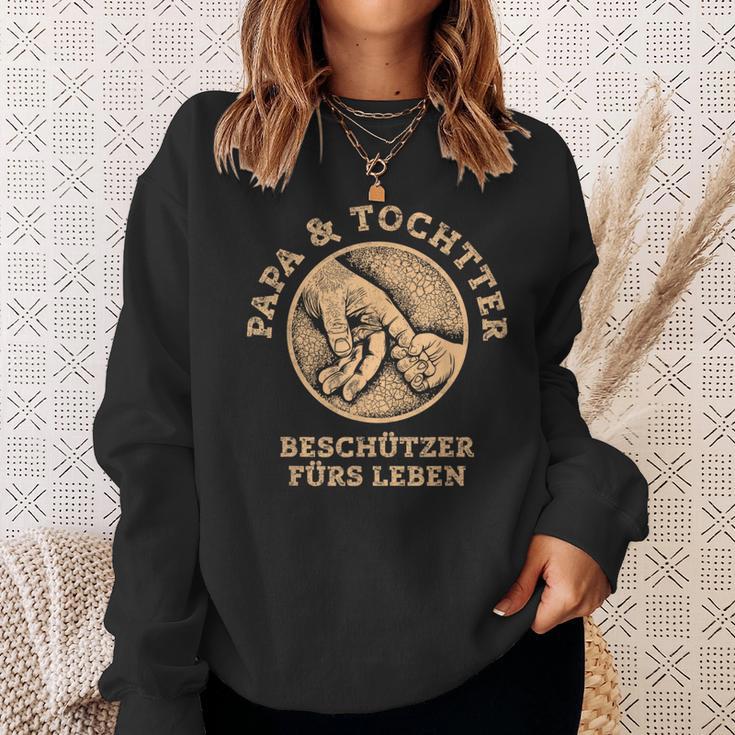 Papa & Tochter Protector For Life Sweatshirt Geschenke für Sie