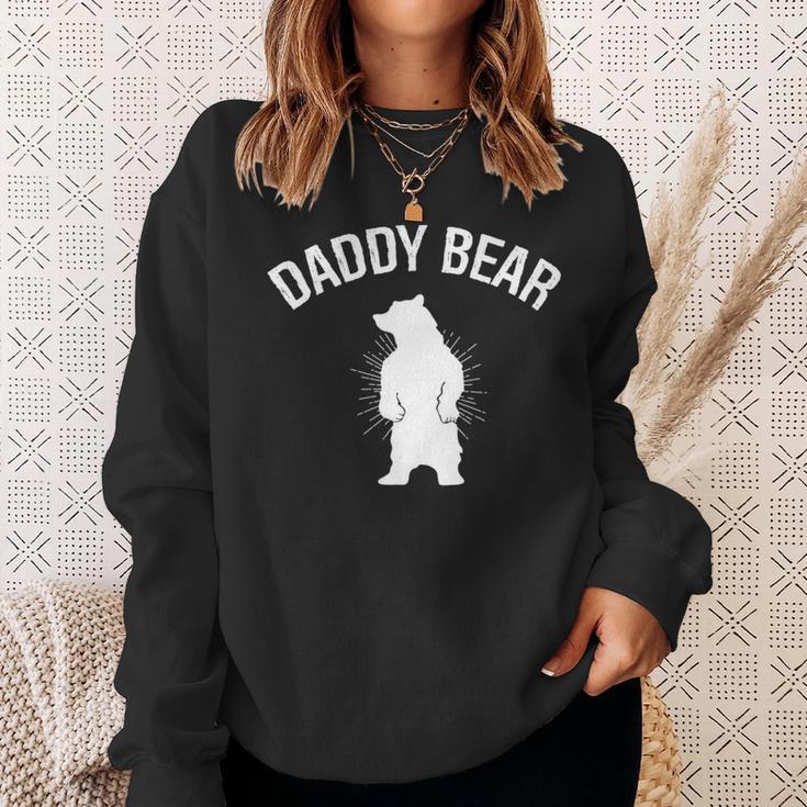 Papa Bär Daddy Bär Geschenke Füratertag Geburtstag Papa Sweatshirt Geschenke für Sie