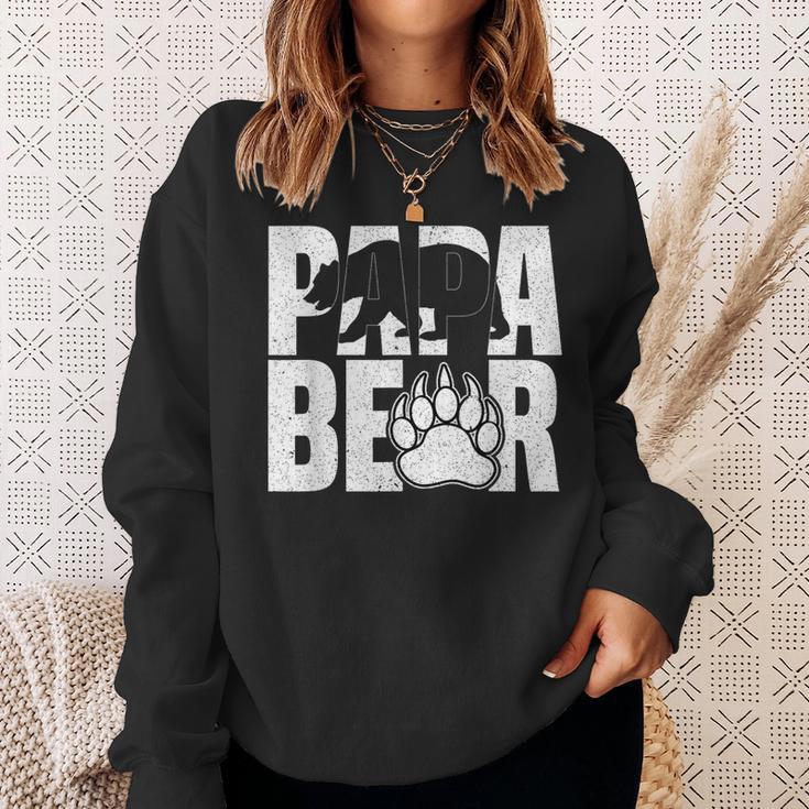 Papa Bärintage Papa Bär Liebhaber Papa Papaatertag Sweatshirt Geschenke für Sie