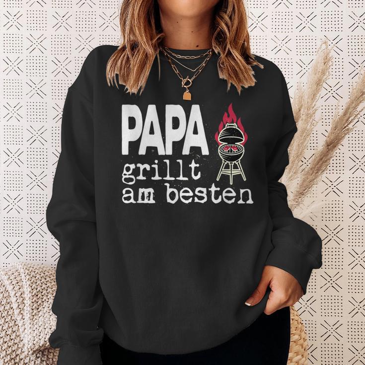 Papa Grillt Am Beste Griller Am Ort Sweatshirt Geschenke für Sie