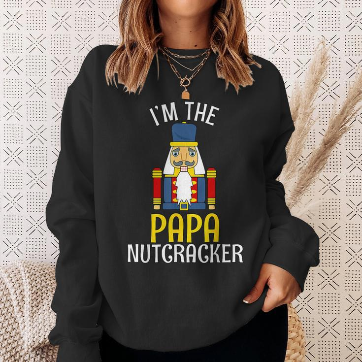 Papa Nutcracker Costume Matching Family Pjs Christmas Sweatshirt Gifts for Her