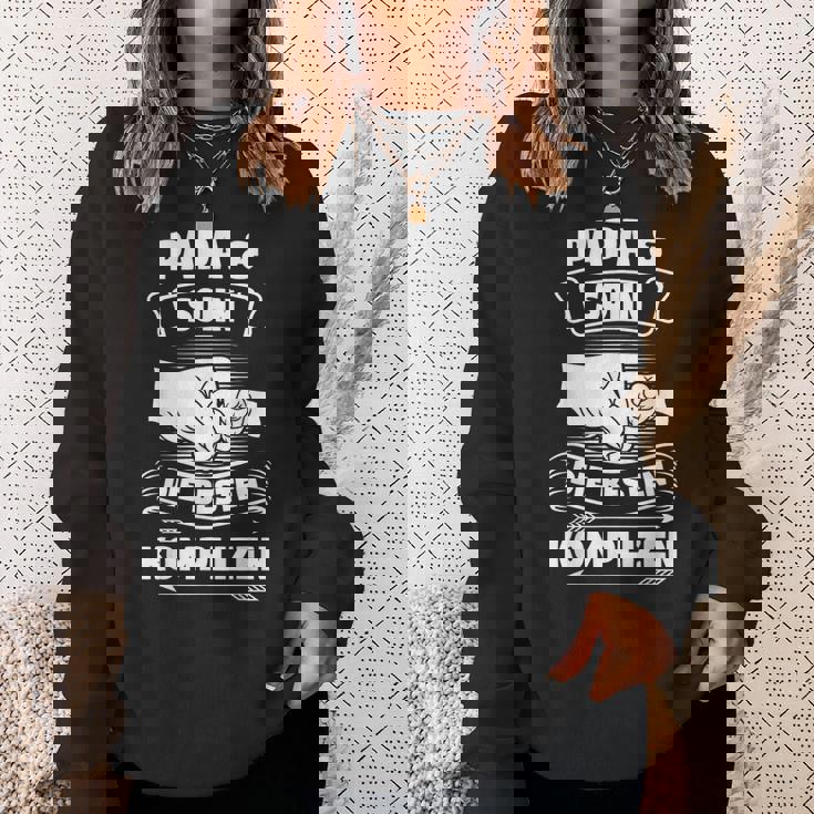 Papa Sohn Die Beste Komplizen Black S Sweatshirt Geschenke für Sie