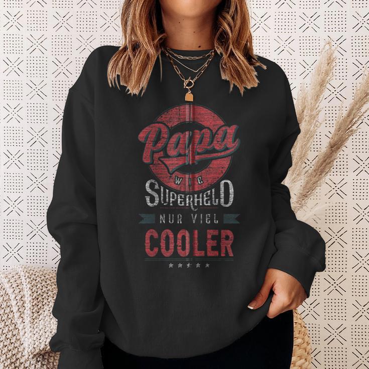 Papa Spruch Superheld Nuriel Cooleratertag Kapuzenjacke Sweatshirt Geschenke für Sie