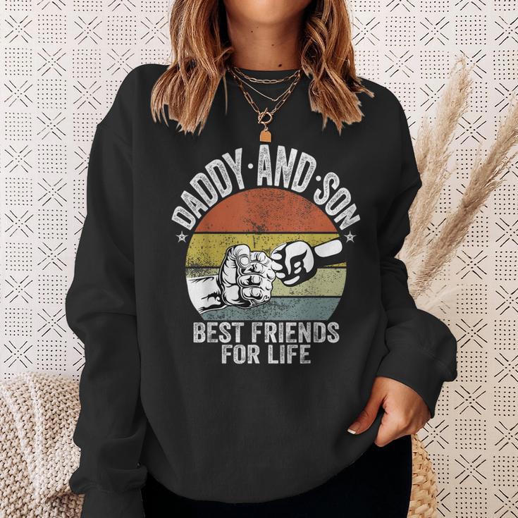 Papa Und Sohn Best_Friends For Life Lustiger Papa Sweatshirt Geschenke für Sie