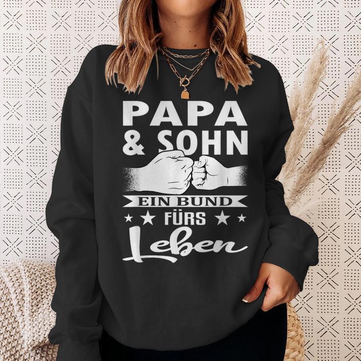 Papa Und Sonhn Ein Bund Für Leben Father Partner Look Family Sweatshirt Geschenke für Sie