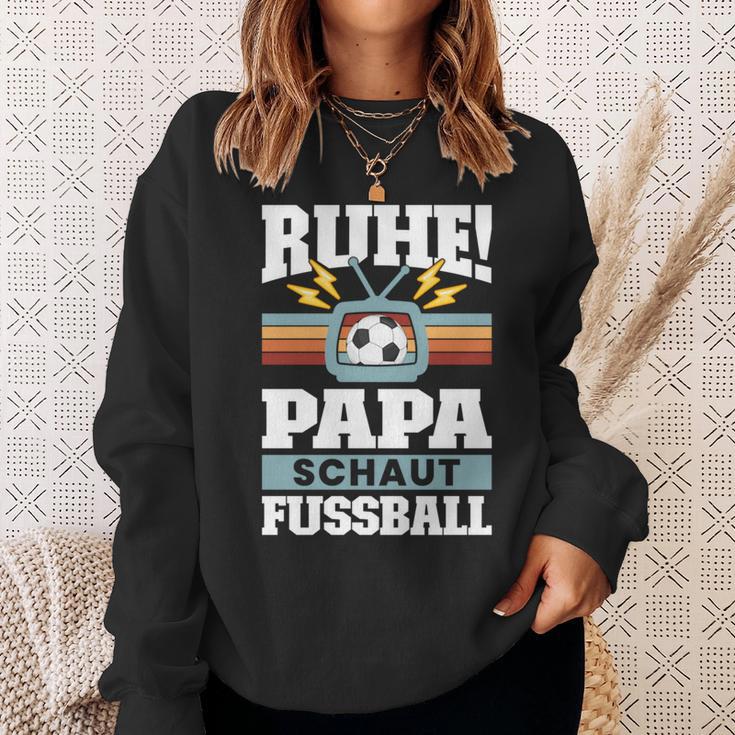 Papaater Fussball Fussball Fan Ballatertag Sweatshirt Geschenke für Sie