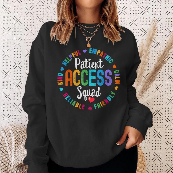 Patient Access Squad Best Patient Care Technician Worker Sweatshirt Gifts for Her