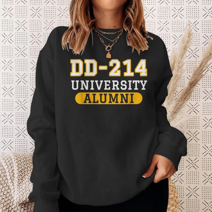 Patriotic Dd-214 Alumni Sweatshirt Gifts for Her