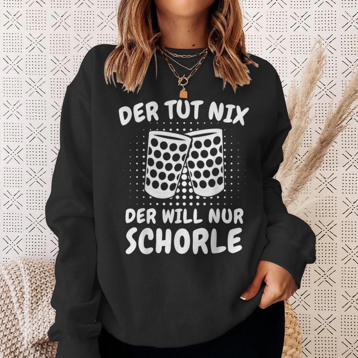 Pfalz Der Tut Nix Der Will Nur Schorle Dubberglas Pfalzkind Sweatshirt Geschenke für Sie