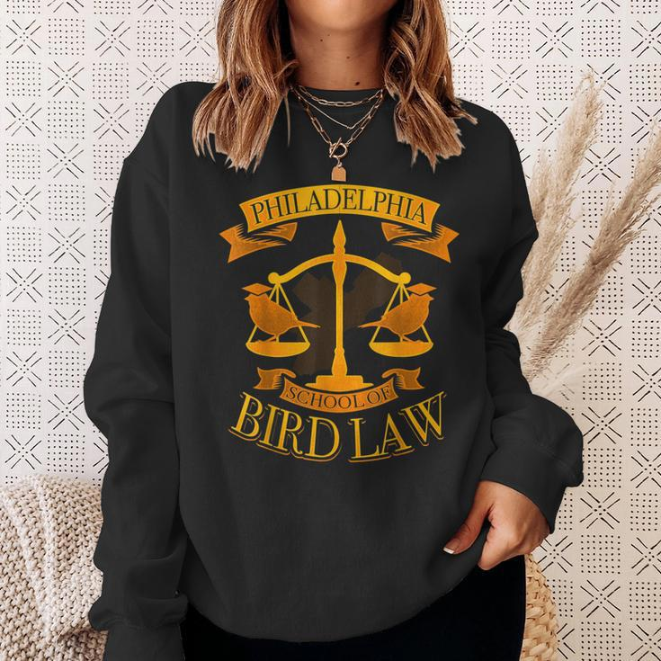 Philadelphia School Of Bird Law Pennsylvania Joke Sweatshirt Gifts for Her