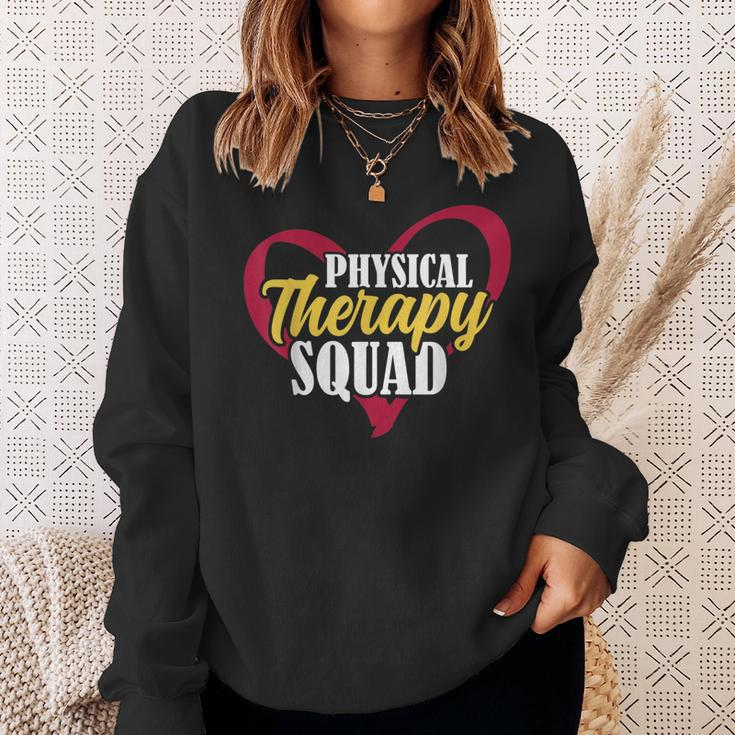 Physical Therapists Rehab Directors Physical Therapy Squad Sweatshirt Gifts for Her