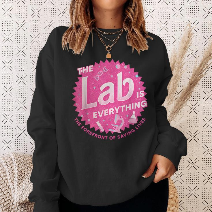 Pink Lab Week 2024 Leading The Way In Life-Saving Style Sweatshirt Gifts for Her