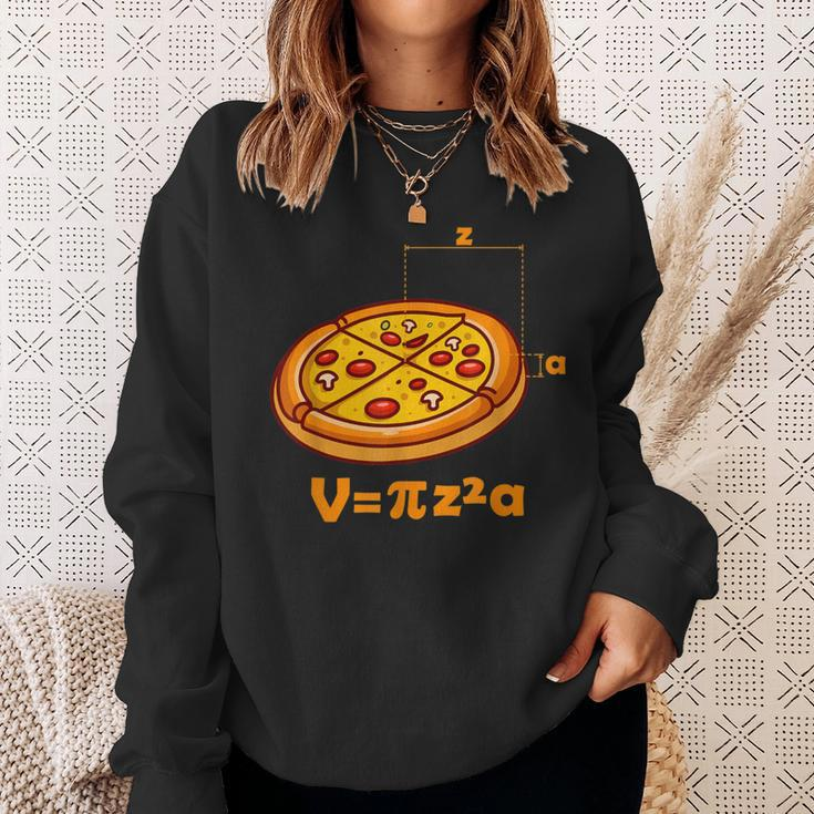 Pizza Nerd Geek Mathematik Witz Naturwissenschaft Formula Sweatshirt Geschenke für Sie