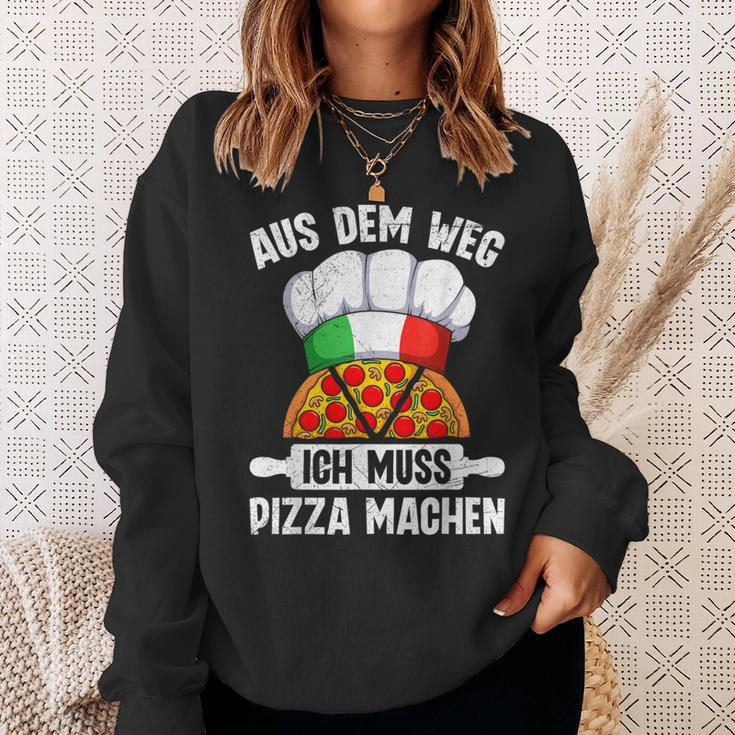 Pizzabacken Aus Dem Weg Ich Muss Pizza Machen Pizzabäcker Sweatshirt Geschenke für Sie