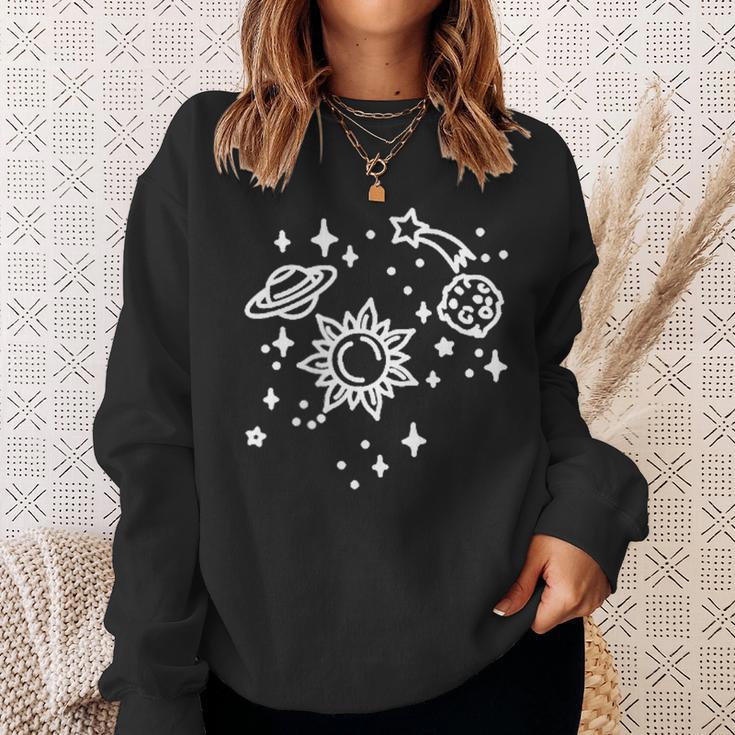 Planets Universe Space Beautiful Sweatshirt Geschenke für Sie