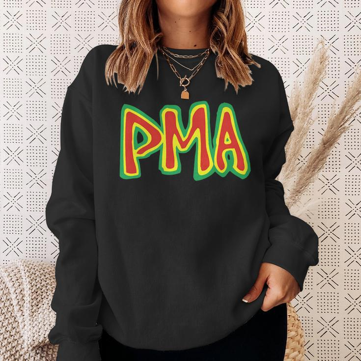 Pma Positive Mental Attitude Classic Hardcore Punk Dc Ny Sweatshirt Gifts for Her