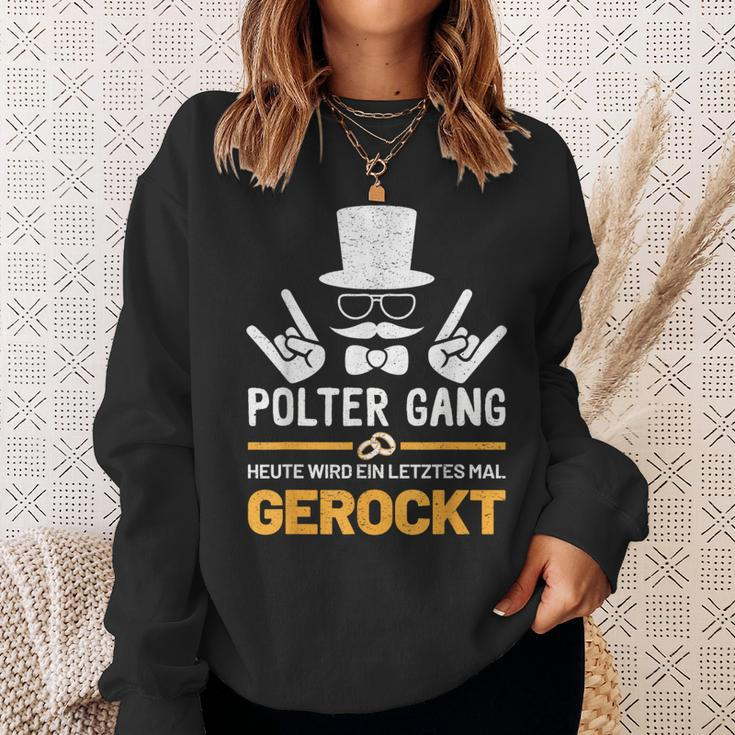 Polter Gang Jga Stag Party Groom S Sweatshirt Geschenke für Sie