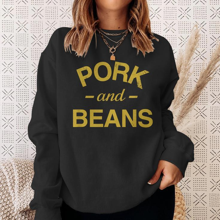 Pork And Beans Trash Food Sweatshirt Gifts for Her