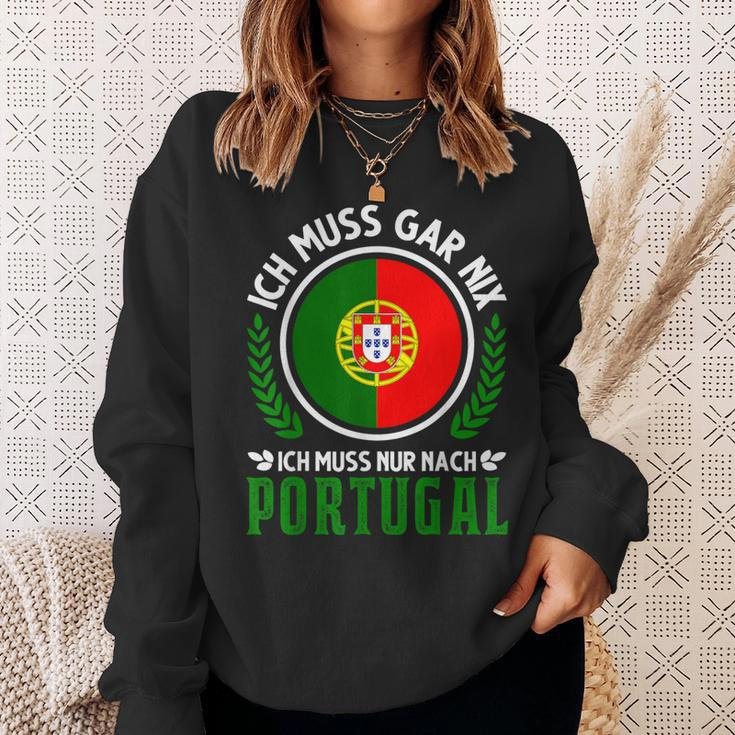 Portugal Holiday Portuguese Flag Madeira Sweatshirt Geschenke für Sie