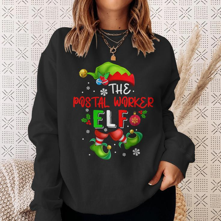 The Postal Worker Elf Christmas Elf Costume Lover Family Sweatshirt Gifts for Her