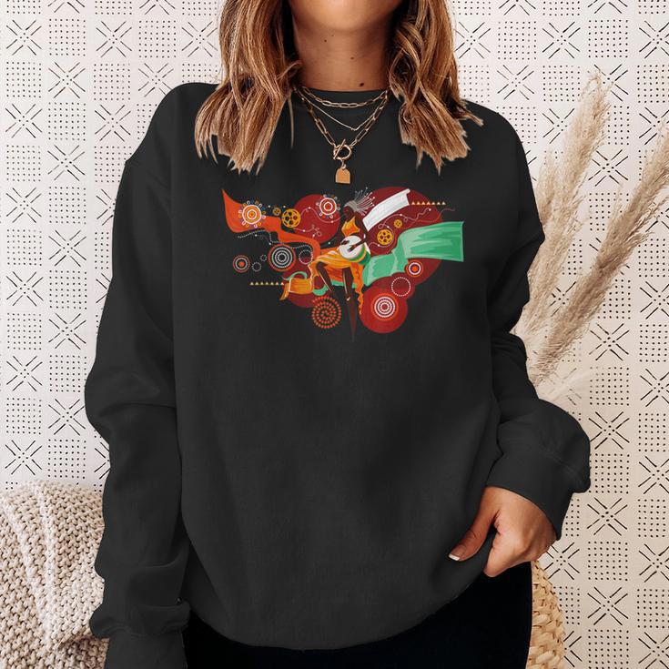 Powerful African Of Darbuk Africa Dancing Sweatshirt Gifts for Her