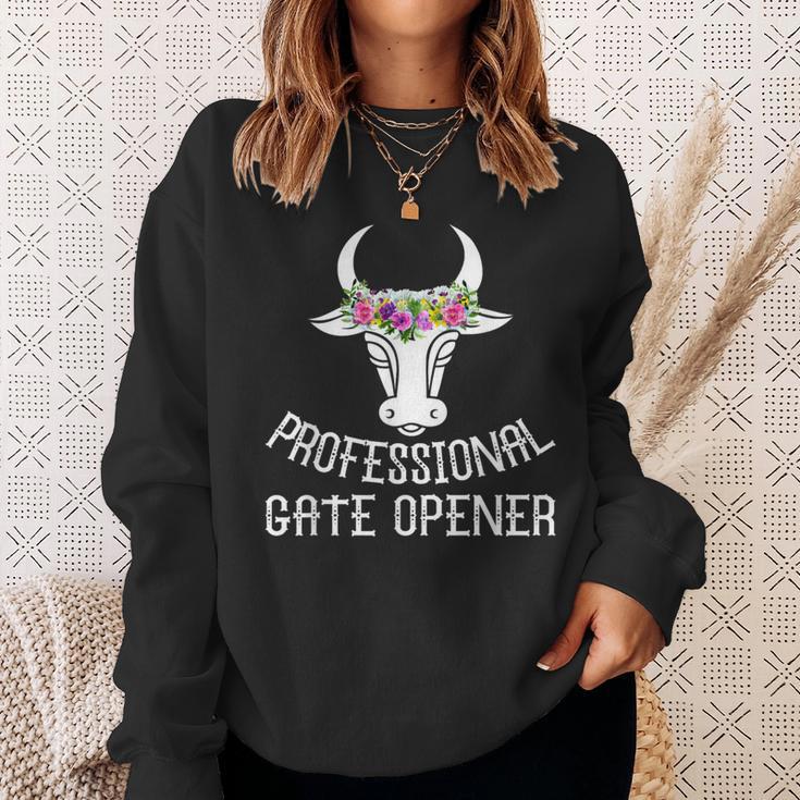 Professional Gate OpenerSweatshirt Gifts for Her