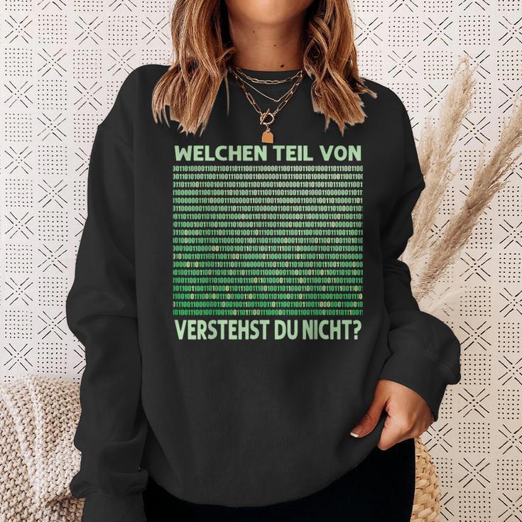 Programmer Admin Which Partonerstehst Du Nicht Sweatshirt Geschenke für Sie