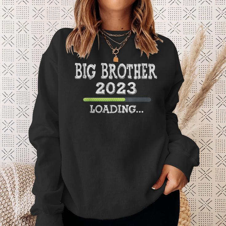 Promoted To Big Brother 2023 Loading Please Wait Sweatshirt Gifts for Her